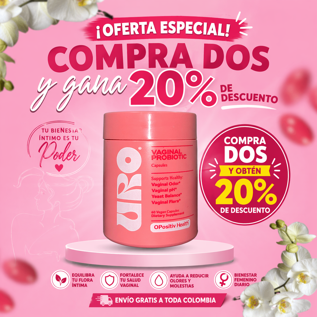 Uro Probiotico Vaginal... ¡Oferta Especial!