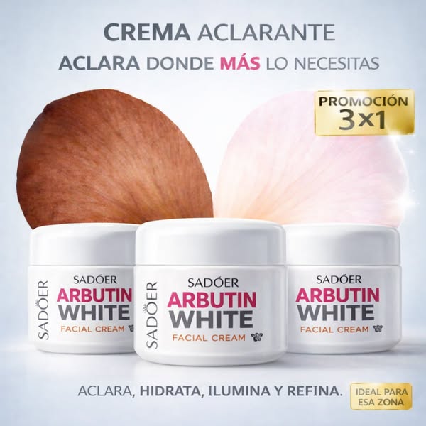 Arbutin White - Crema Aclarante